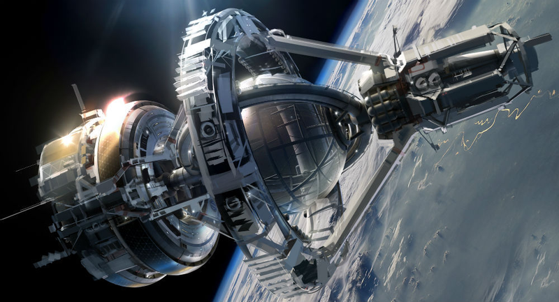 Illustration for article titled Ender's Game concept art is like the space combat of your dreams